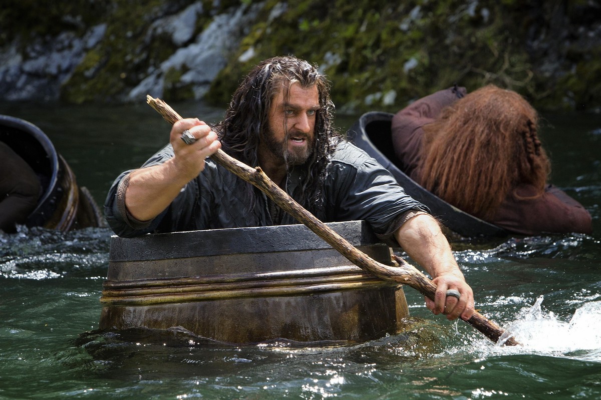 Kadr z filmu "Hobbit: Pustkowie Smauga"