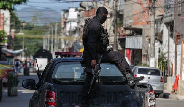 Rio de Žaneiro, Brazil, policija