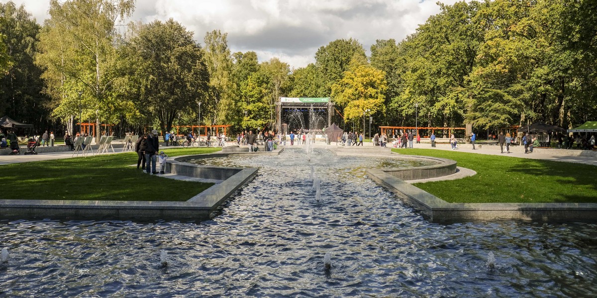 Dąbrowa Górnicza. Otwarcie Parku Zielona po przebudowie 