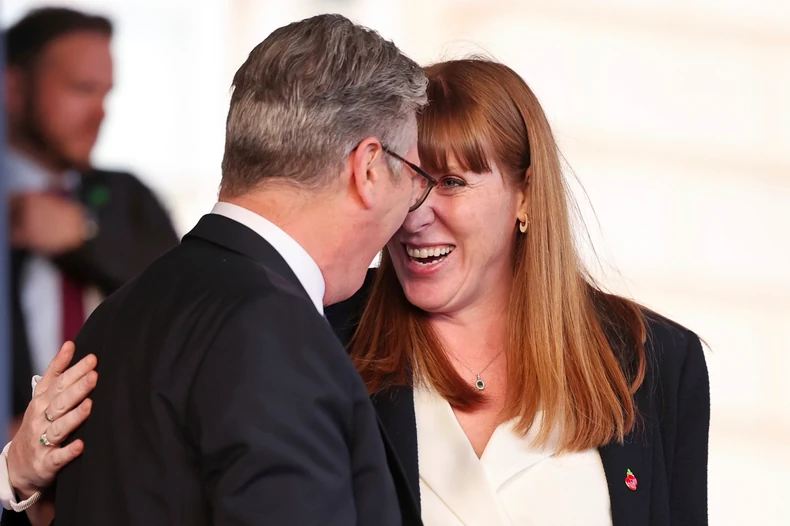 Kir Starmer i Anđela Rajner