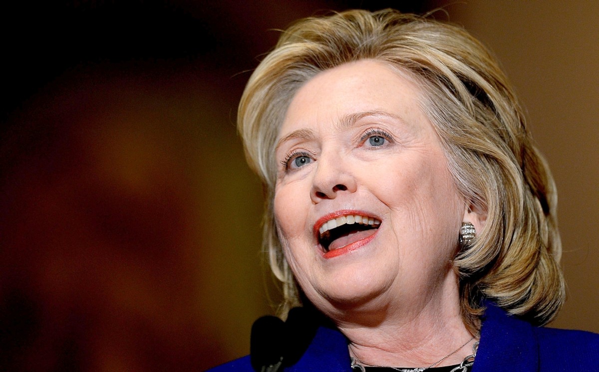 Hillary Clinton zaatakowana butem na konferencji w Las Vegas