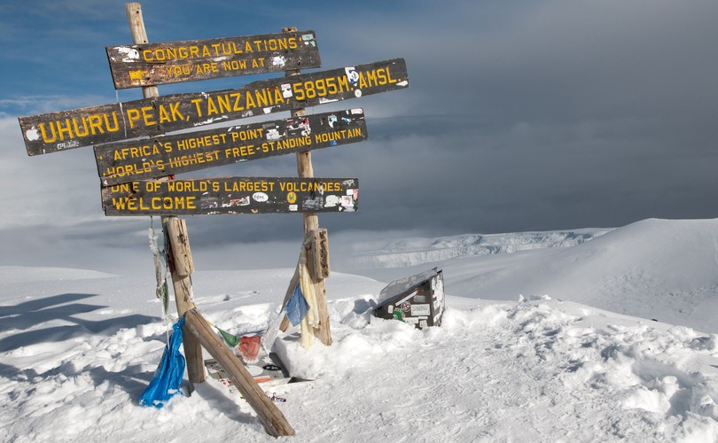 Topniejące Kilimandżaro