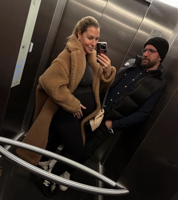 Dominika Cibulková s manželom.