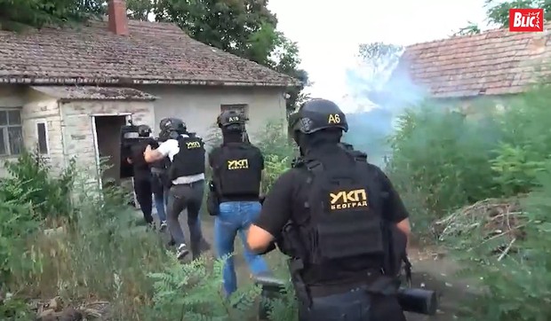 Hapšenje ubica pekara na Karaburmi