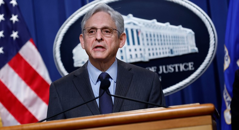 Attorney General Merrick Garland.