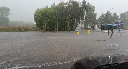 Zamość pod wodą. Miasto liczy straty po nawałnicy. "Sprawdzamy, co zostało zniszczone"