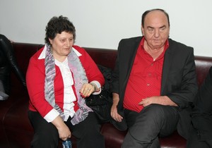 Bora Drljača sa suprugom Radom