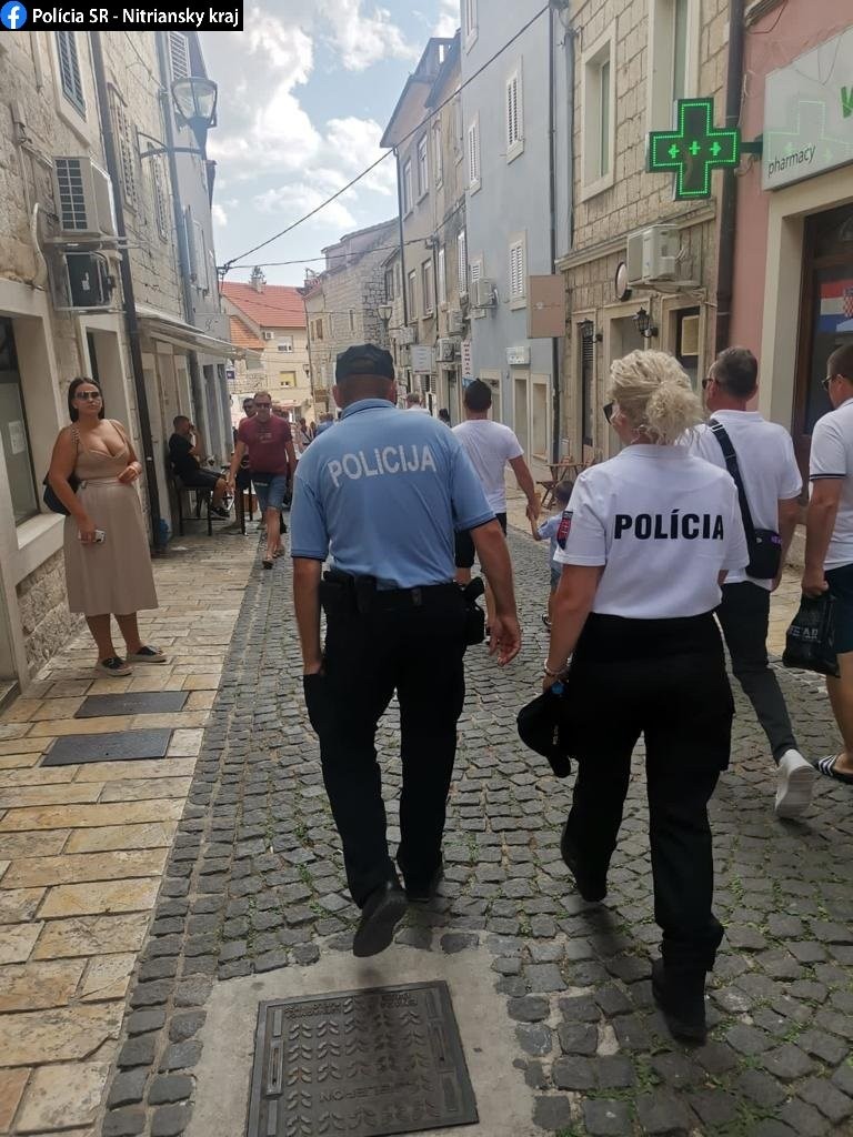 Slovenská polícia hliadkuje aj v Chorvátsku. 