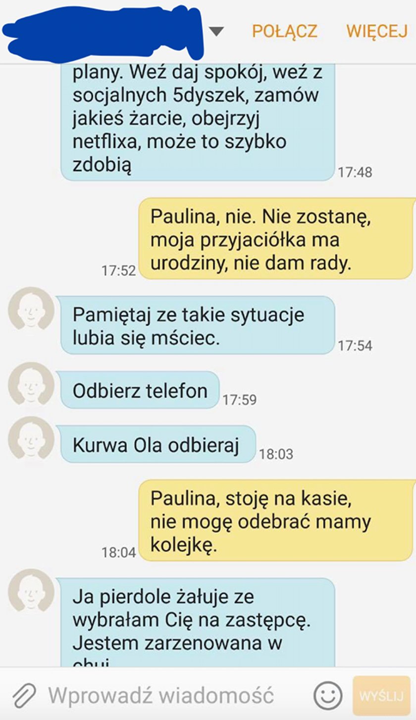 Skandaliczne SMS-y kierowniczki sklepu. Tak traktowała podwładne