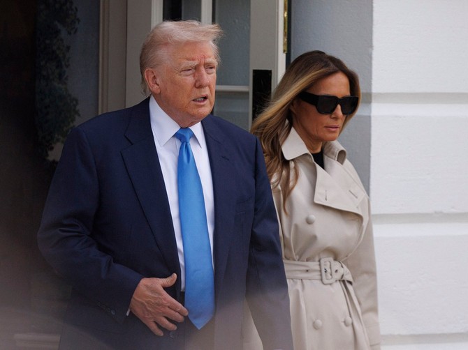 Melanija Tramp sa Donaldom Trampom