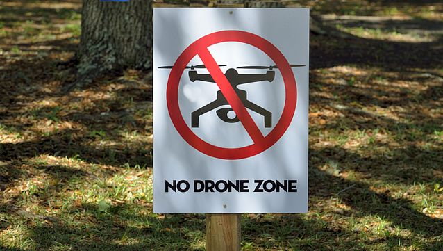 Strefa zakazana dla dronów