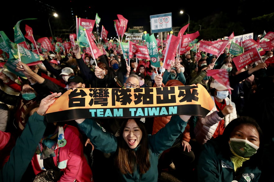 Kampania przed wyborami prezydenckimi na Tajwanie