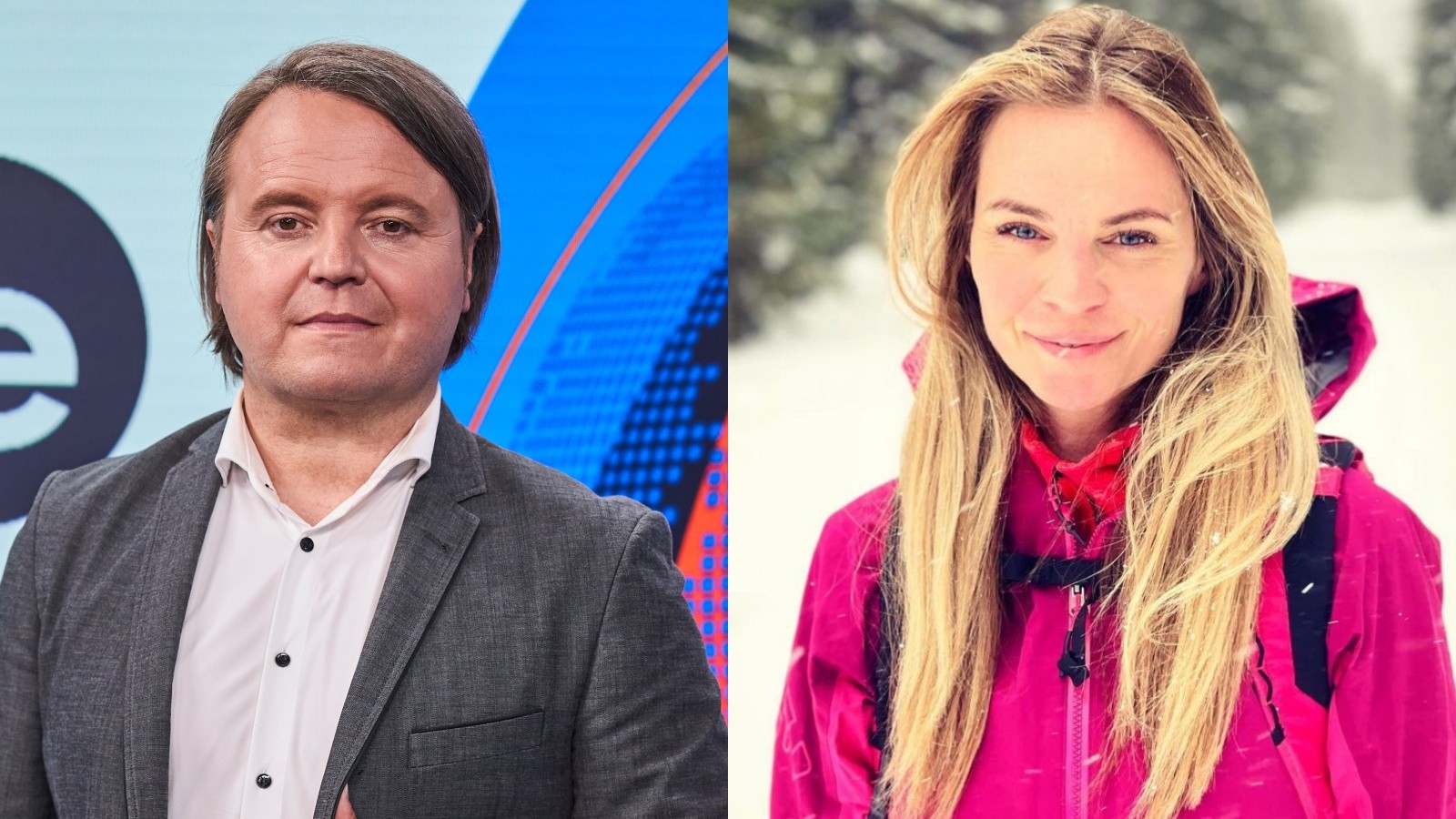 Janko Tribula a herečka Milena Minichová.