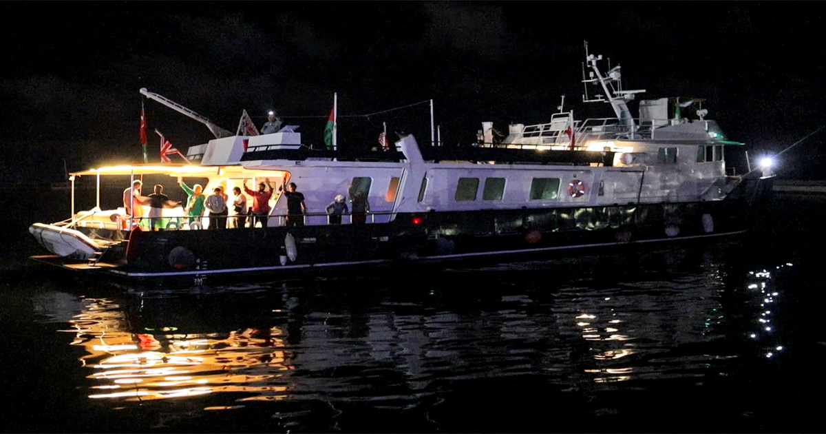 Díaz reclama garantizar la seguridad en la flotilla de Gaza