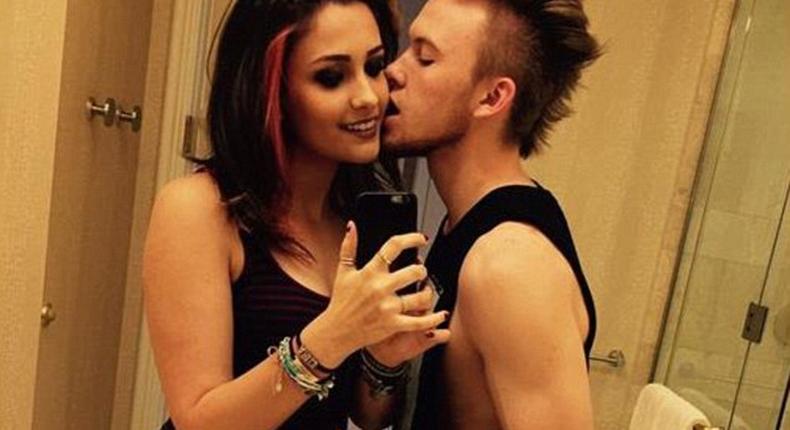 Paris Jackson and boyfriend,. Chester Castellaw