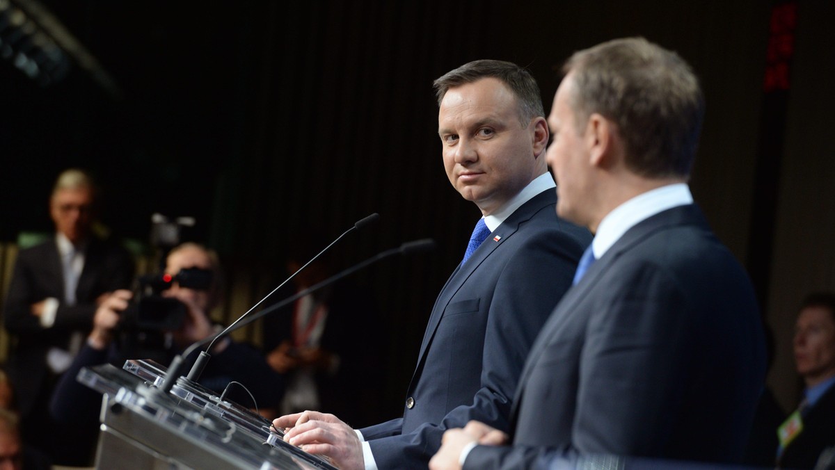 Andrzej Duda, Donald Tusk