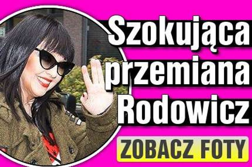 Szokująca przemiana Rodowicz. Foto