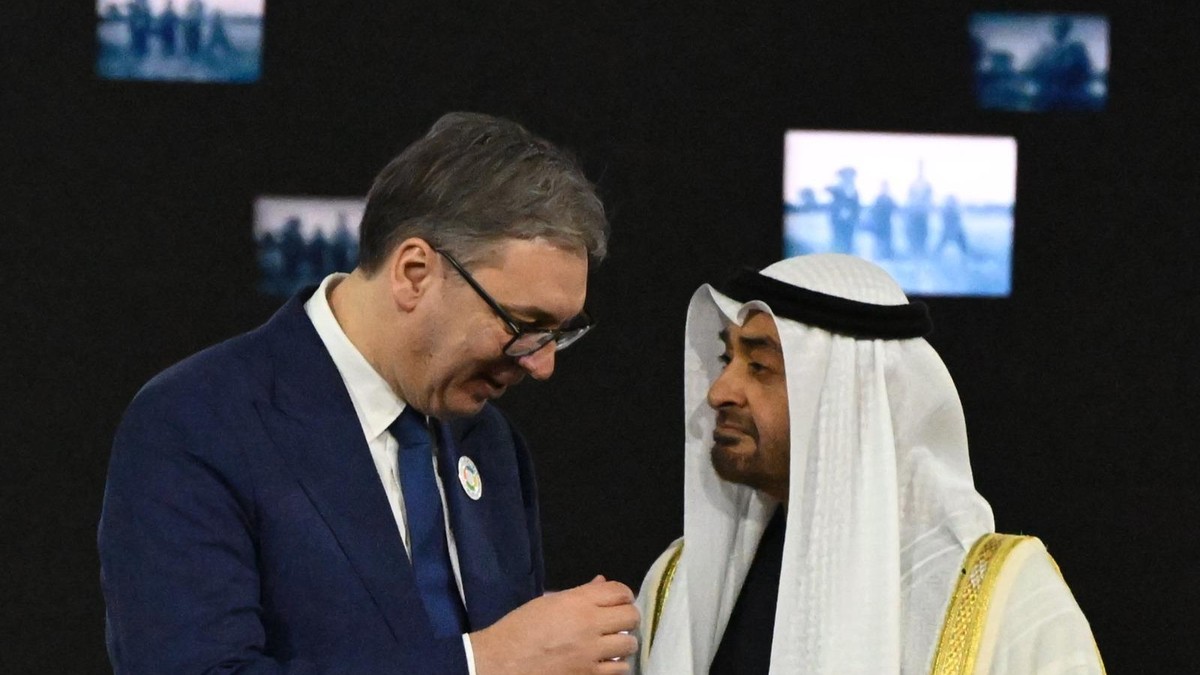 Aleksandar Vučić u Abu Dabiju