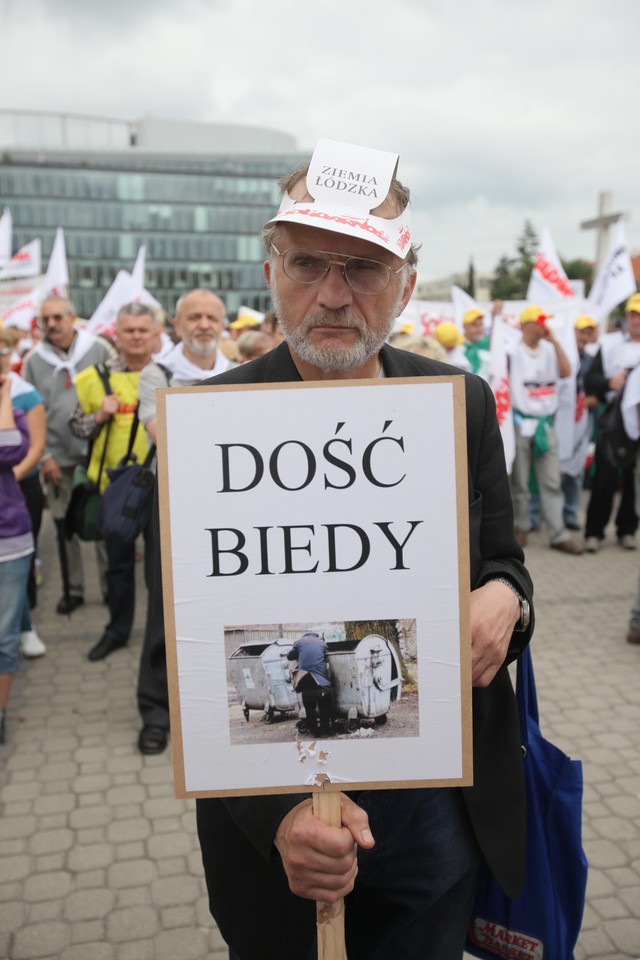 NSZZ "Solidarność": dość biedy