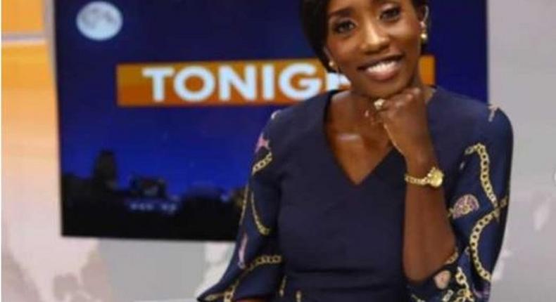 Yvonne Okwara at Citizen TV studios