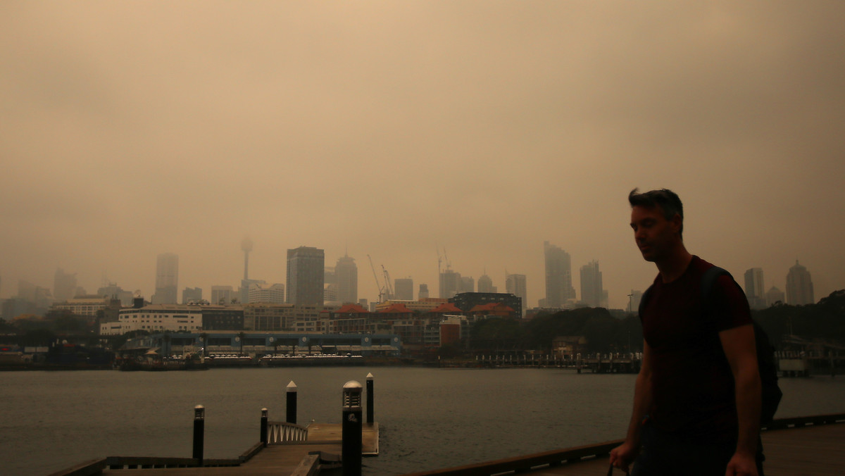 Sydney: niebezpieczne dla zdrowia powietrze w wyniku pożarów