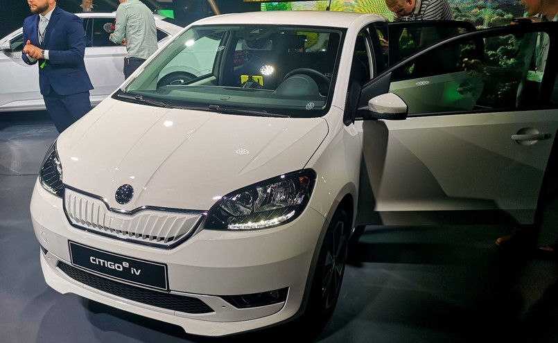 Skoda CITIGOe  będzie oferowana  w pięciodrzwiowym nadwoziu