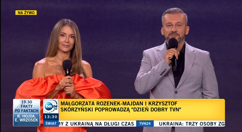 Małgorzata Rozenek-Majdan i Krzysztof Skórzyński