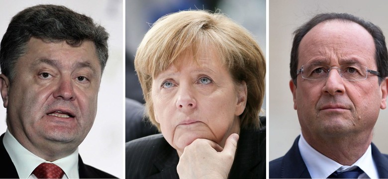 Nieplanowana podróż Merkel i Hollande'a. Są już w Kijowie