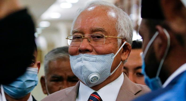 Malaysia's former prime minister Najib Razak was last month handed a 12-year jail term after being convicted on all seven charges in the first of several trials related to 1MDB