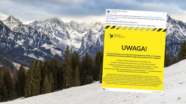 Od wtorku otwarte szlaki turystyczne w Tatrach, maleje zagrożenia lawinowe