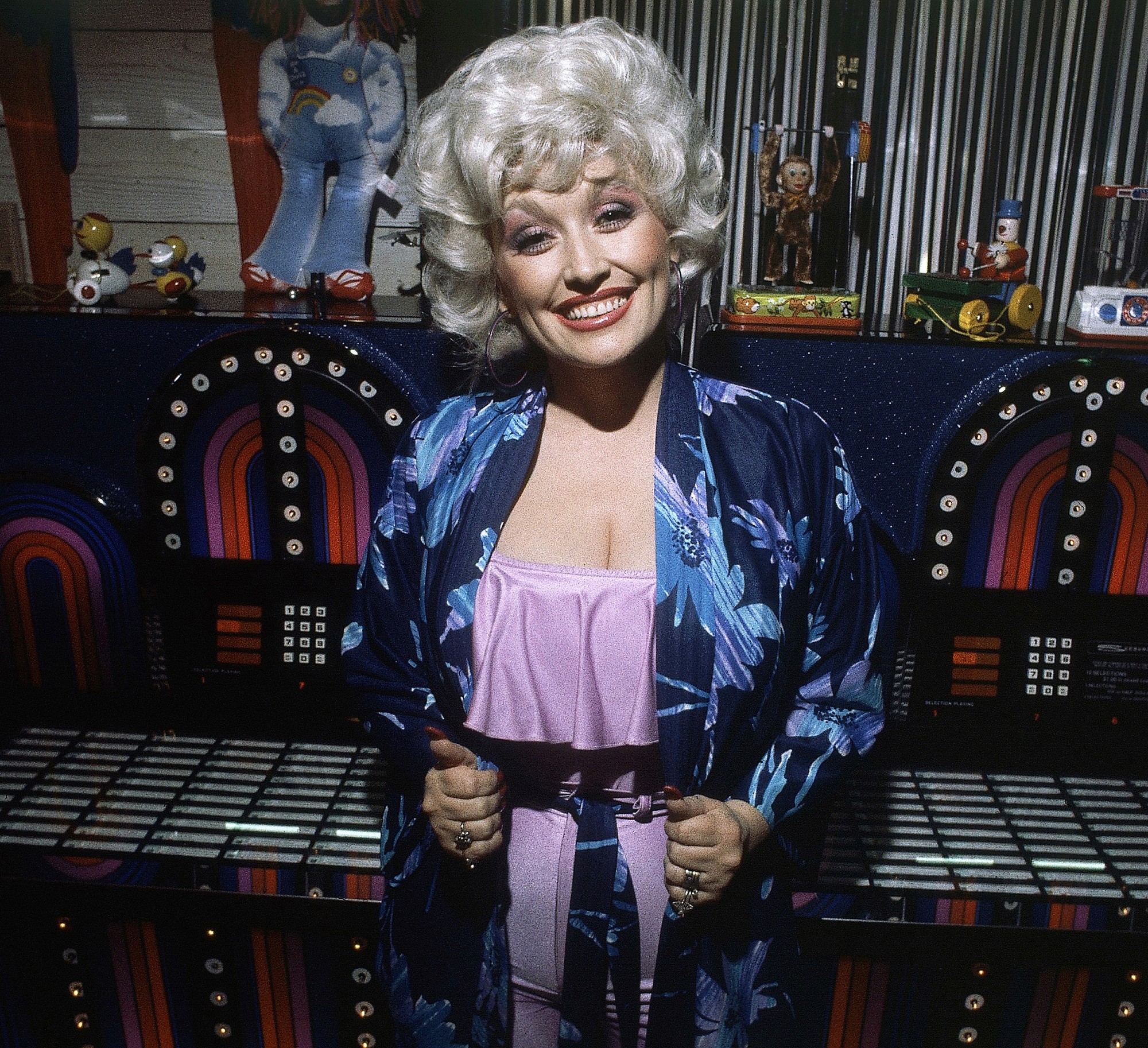 Legendárna americká country speváčka, skladateľka a herečka Dolly Parton.