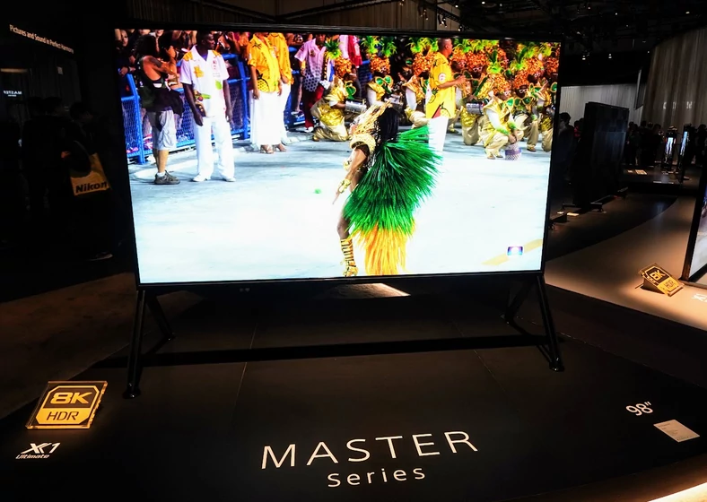 8K od Sony - model Sony Z9H Master Series o przekątnej 98 cali