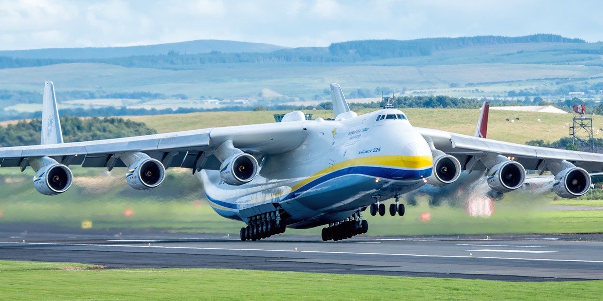 Antonow An-225 został zniszczony w lutym 2022 r. 