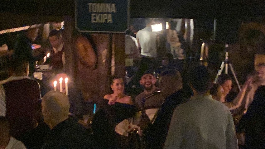 Veljko i Bogdana Ražnatović u provodu