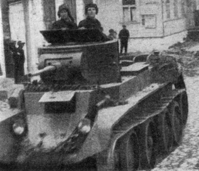 Sowiecki czołg B-T7