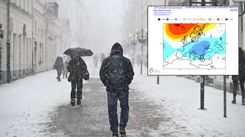 Największe mrozy i śnieżyce dopiero nadchodzą? Wyjątkowe prognozy (mapa: climate.copernicus.eu)