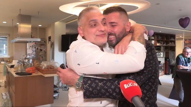 Čedomir Jovanović Čeda i Aleksandar Kos Aca (Foto: Ringier/TV Blic)