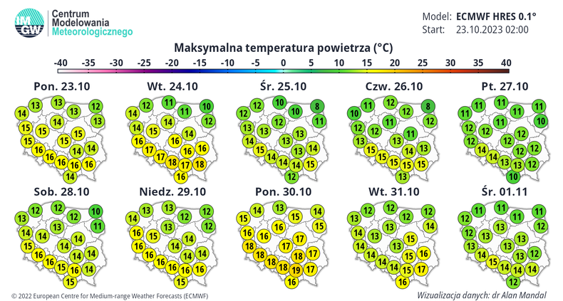 Przed nami bardzo ciepłe dni