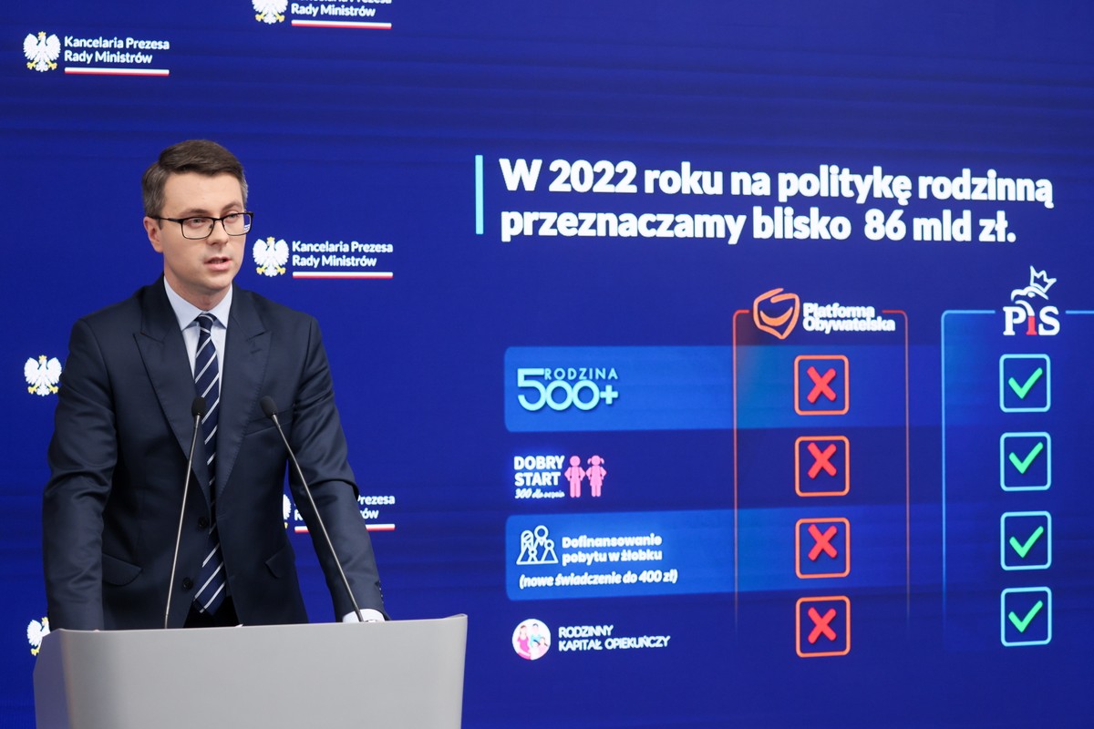 Rzecznik rządu Piotr Mueller