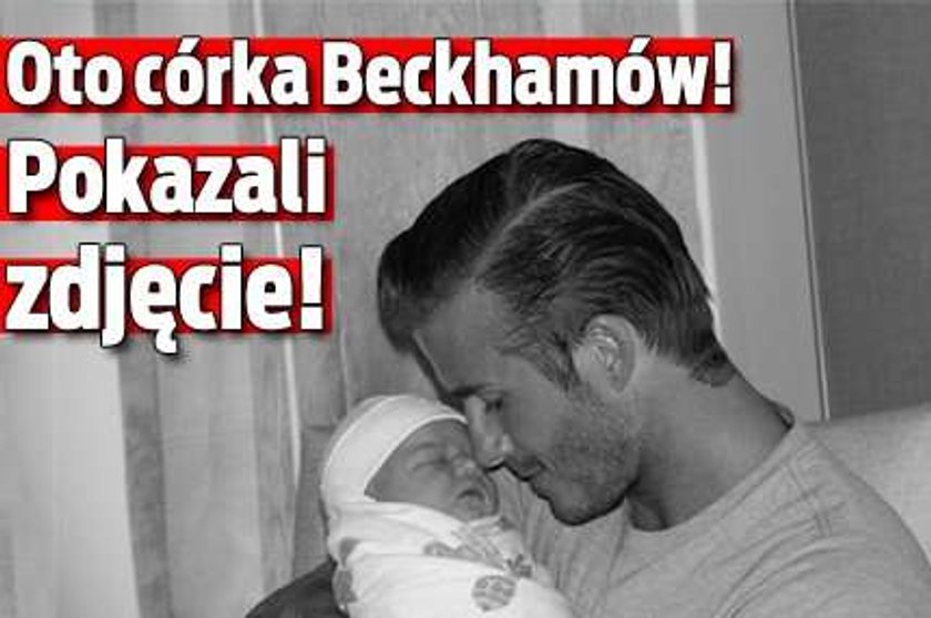 Oto córka Beckhamów. Pokazali zdjęcia!