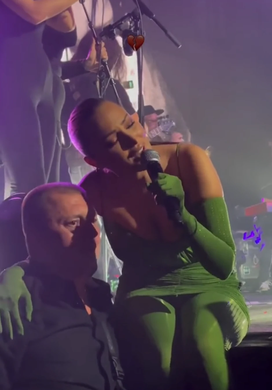 Aleksandra Prijović sa tatom 