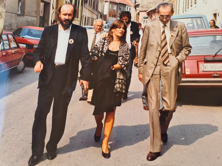 Borislav Pekić u Srermskim Karlovcima