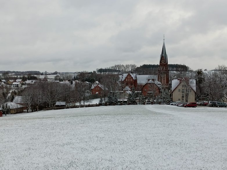 Panorama Gietrzwałdu