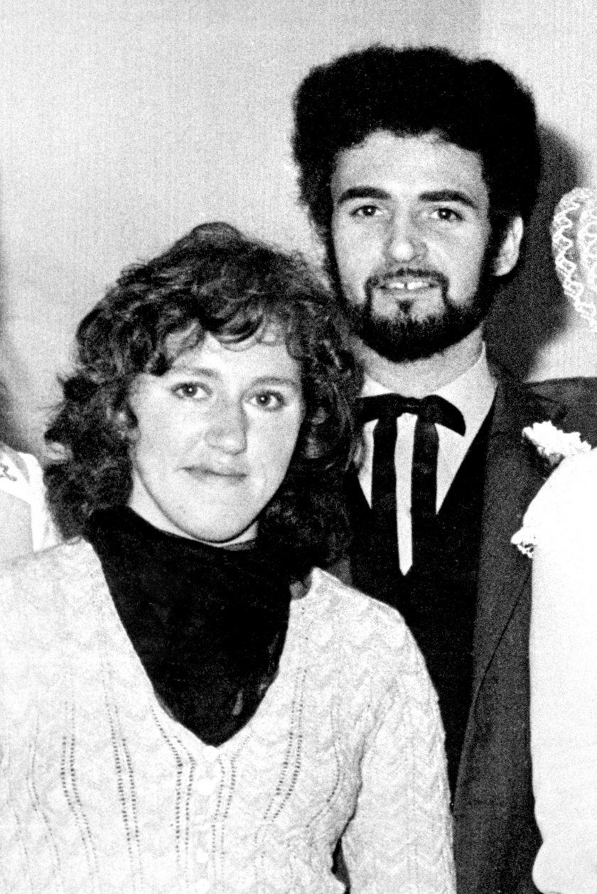 Peter Sutcliffe z żoną Sonią