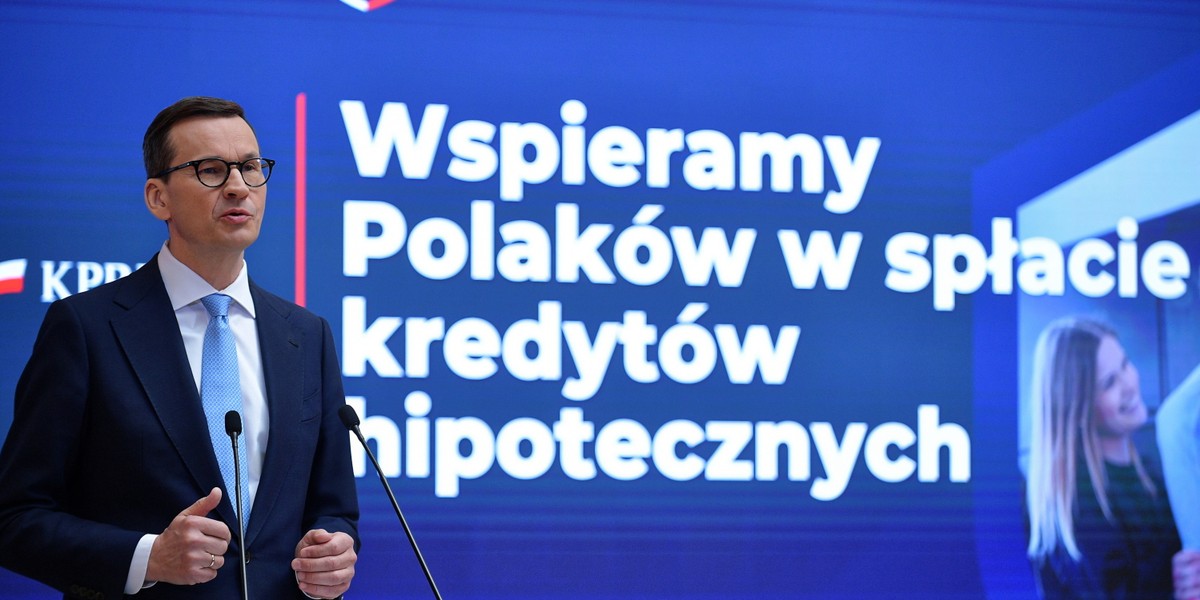 Premier Mateusz Morawiecki