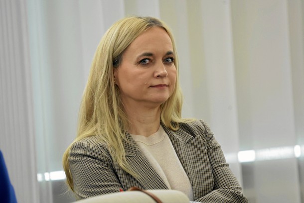 Jolanta Sobierańska-Grenda podczas posiedzenia rządu, 24 marca 2026 r.