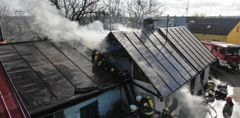 Tragiczny pożar domu w Kańczudze. Zginął właściciel