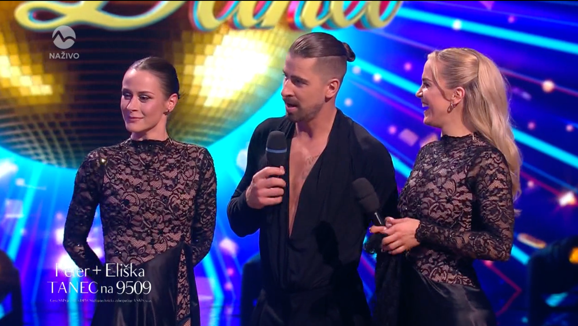 Peter Sagan, Eliška Lenčešová a Anna Jakab Rakovská odtancovali v trojici tango. 