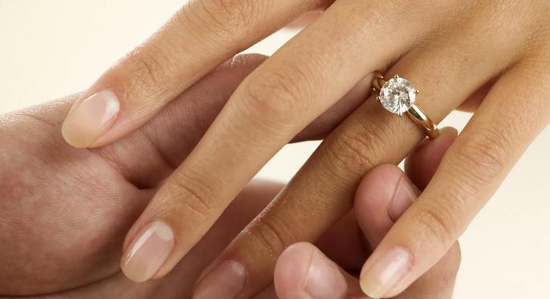 Woman swallows her engagement ring to fulfil her dream