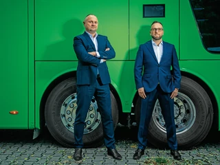 Krzysztof Zubeil (z lewej) i Marcin Jaworski połączyli siły, aby stworzyć prężną firmę transportową. Dziś w GTV zatrudniają ponad 1100 osób i rozwijają kilka linii biznesowych.